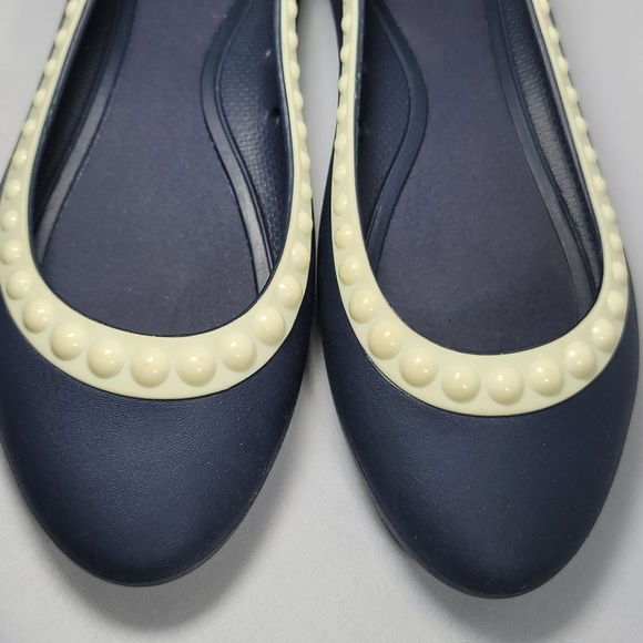 Crocs Iconic Comfort Ballet Flats Size 7W - Picture 3 of 11